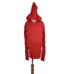 Johnnie B coral pullover hooded sweater Boy 9-10 years